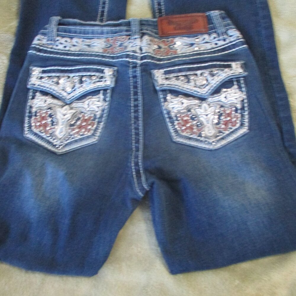 Womans Westfield Eagle Jeans Sz. 5 with Bling